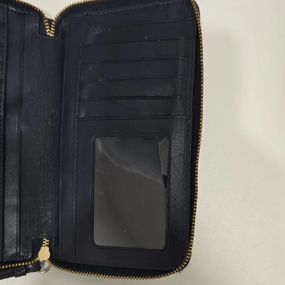 Coach Blue Leather Wristlet - Picture 12 of 14